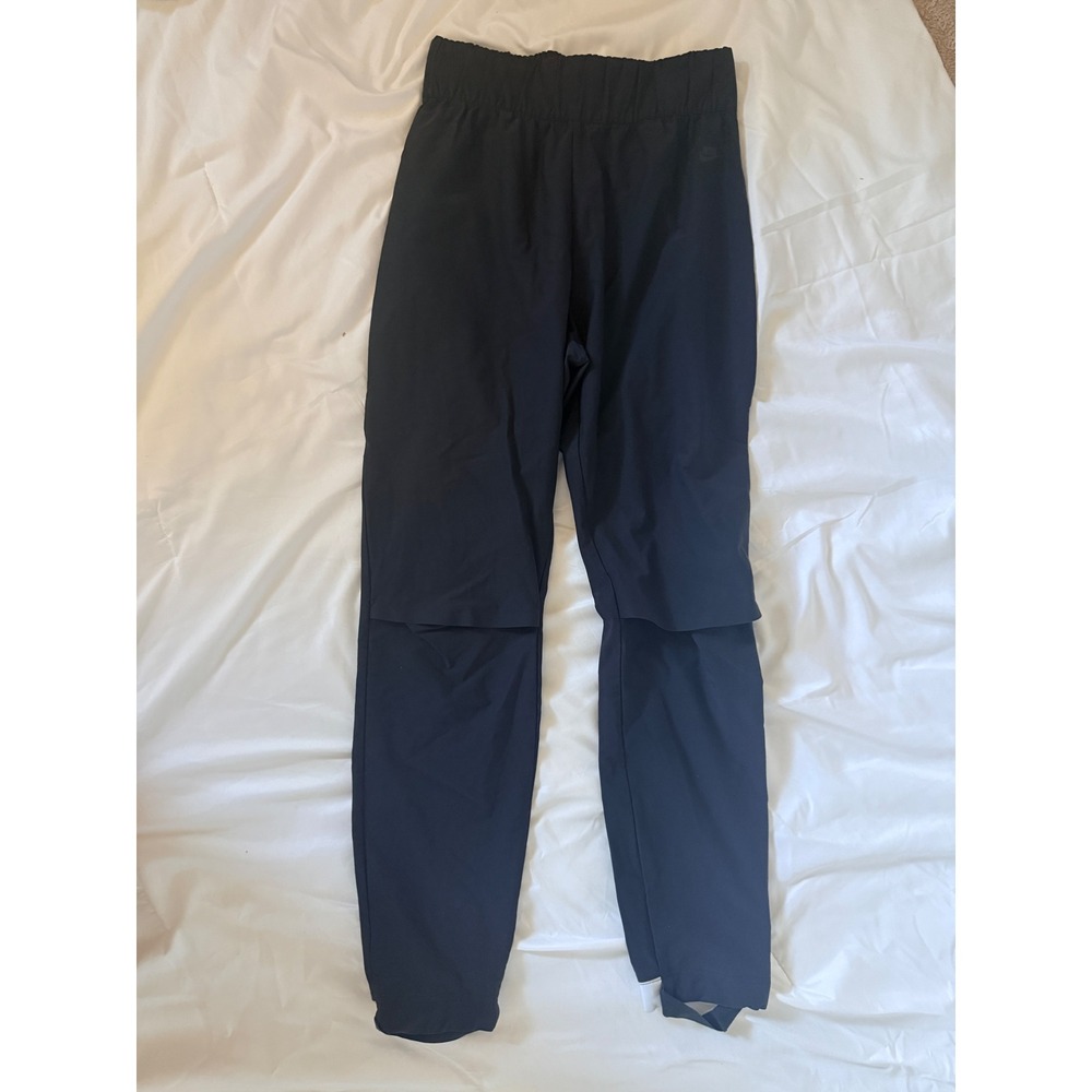 Nike Sportswear Tech Pack Stirrup Pants Black Tapered Knee Vent Women's Medium